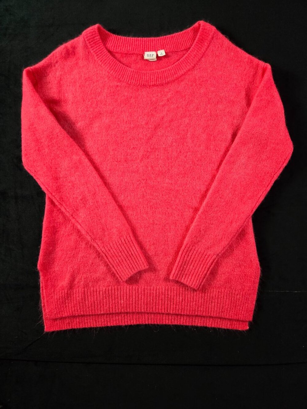 Gap Women's Small Crewneck Tunic Sweater Embers Pink Long Sleeve